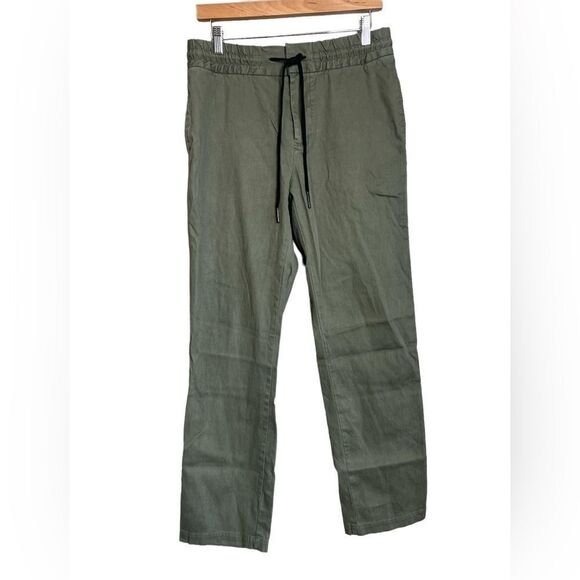 Bldwn drawstring green mens pants small Gorpcore athleisure grunge outdoor - Picture 7 of 11
